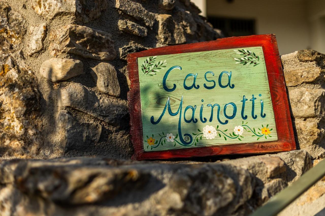 Casa Mainotti - Villa In Mani Nomitsis Exteriér fotografie